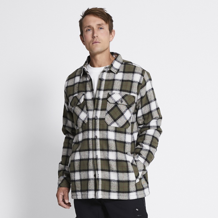 Fodrad flanellskjorta  "Rutvik Flanell"